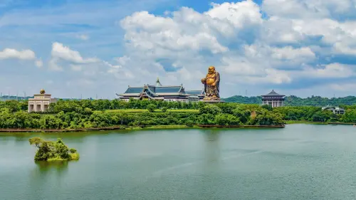 ▲▲位於新竹縣峨眉鄉富興村與湖光村交接處的峨眉湖。(圖/參山處提供)