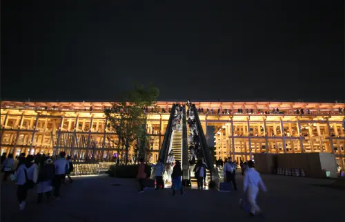 直擊／大阪世博愈夜愈美麗　不僅更好拍、還有這個「好處」
