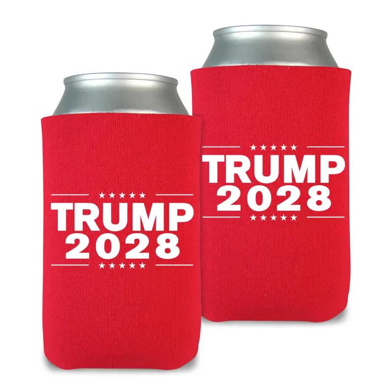 ▲不只上衣、帽子,川普集團網路商店還有賣杯套。(圖/取自Trumpstore.com)