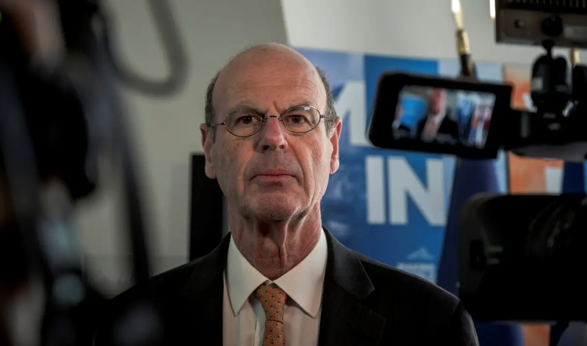 ▲法國財政部長隆巴德表示，歐盟和美國距離達成關稅協議還很遠。（圖／美聯社／達志影像）