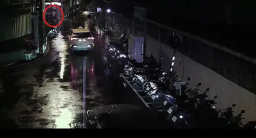 ▲謝姓男子遭人砍傷後，還自行爬起來求救。（圖／警方提供）