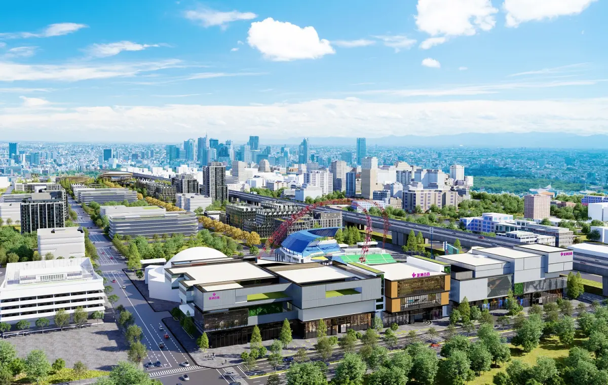 ▲台中漢神洲際購物中心預計於今年第四季開幕，圖為3D示意照。（圖／業者提供）