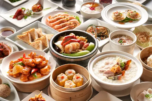 ▲台北福華飯店「珍珠坊港點粵菜任你選餐券」1,150元，買十張贈一每張。（圖／台北福華飯店提供）