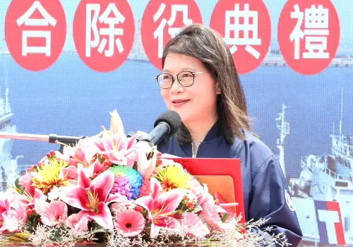 ▲海洋委員會主任委員管碧玲致詞。(圖/海洋委員會提供) ▲海洋委員會主任委員管碧玲致詞。(圖/海洋委員會提供)