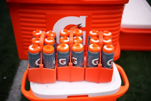 Gatorade自1984年起即為NBA官方指定能量飲料贊助商。(圖/美聯社/達志影像) ▲Gatorade自1984年起即為NBA官方指定能量飲料贊助商。(圖/美聯社/達志影像)
