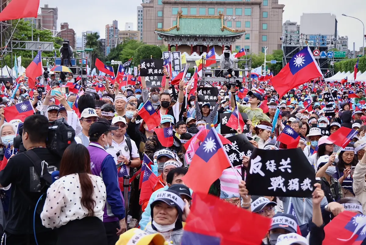 726大罷免／藍白選前之夜凱道大集結 號召群眾：反對民進黨獨大
