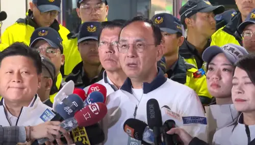 朱立倫結束中正一分局說明 北檢非法集會案「不為難警方」