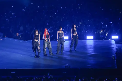 ▲aespa來台參加拼盤演唱會。（圖／希林國際）