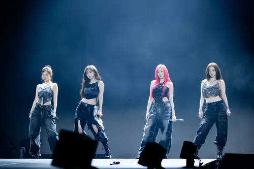 ▲aespa來台參加拼盤演唱會。（圖／希林國際）