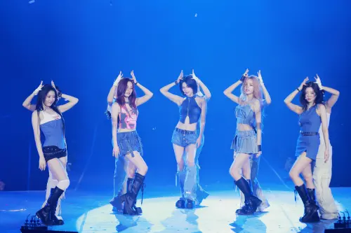 ▲ITZY來台參加拼盤演唱會。(圖/希林國際) ▲ITZY來台參加拼盤演唱會。(圖/希林國際)