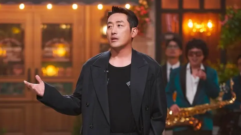 ▲喜歡散步的韓星河正宇分享，這次訪台時間比起過去更有餘裕，因此前晚就算天氣不佳，也在台北散步，透露這兩天已經走了1萬8千步。（圖／河正宇IG）