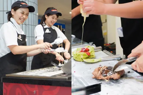 ▲酷聖石COLD STONE以「會唱歌的冰淇淋店」形象走紅。（圖／翻攝自Cold Stone官網、FB）