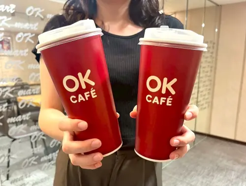 ▲OK超商將開賣特大杯咖啡買2送1。(圖/業者提供) ▲OK超商將開賣特大杯咖啡買2送1。(圖/業者提供)