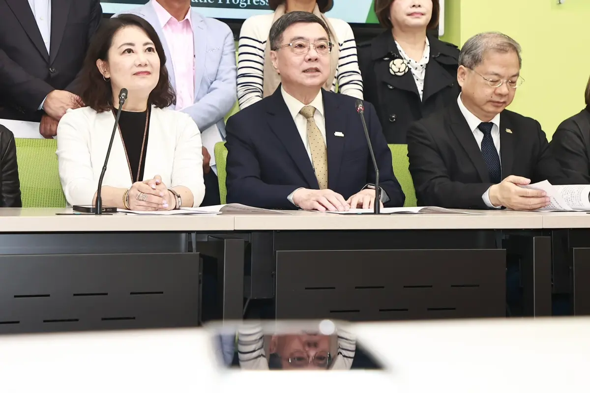 ▲吳思瑤透露與美談判對等關稅「相對是順利的」。（圖／記者葉政勳攝，2025.04.28）