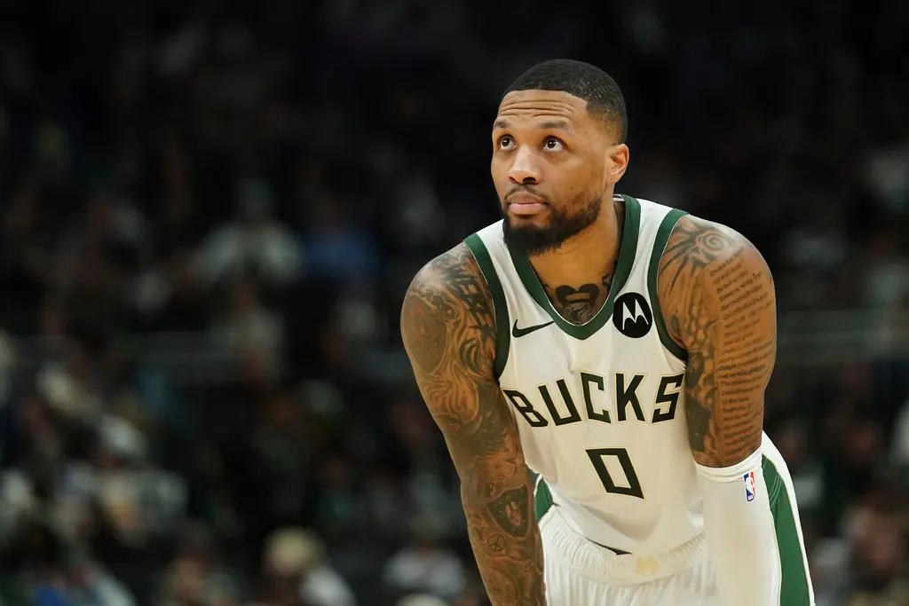 ▲球星Damian Lillard無情遭釋出，但也不是史上唯一。（圖／美聯社／達志影像）