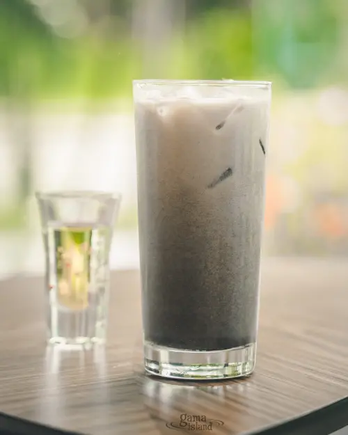 ▲桂花芝麻拿鐵。（圖／普橘島提供）