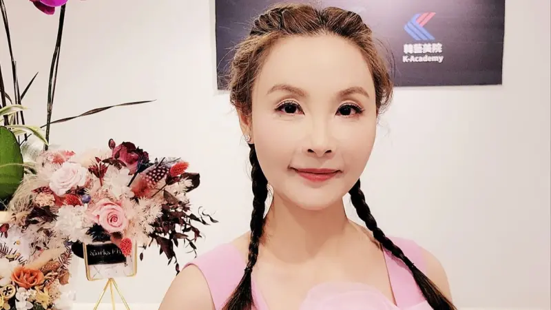 ▲許聖梅過去曾因視神經嚴重壞死，而絕望坦言：「已當人生最後一天」，若未來真的失去右眼視力，「人生應該天崩地裂」。（圖／許聖梅臉書）