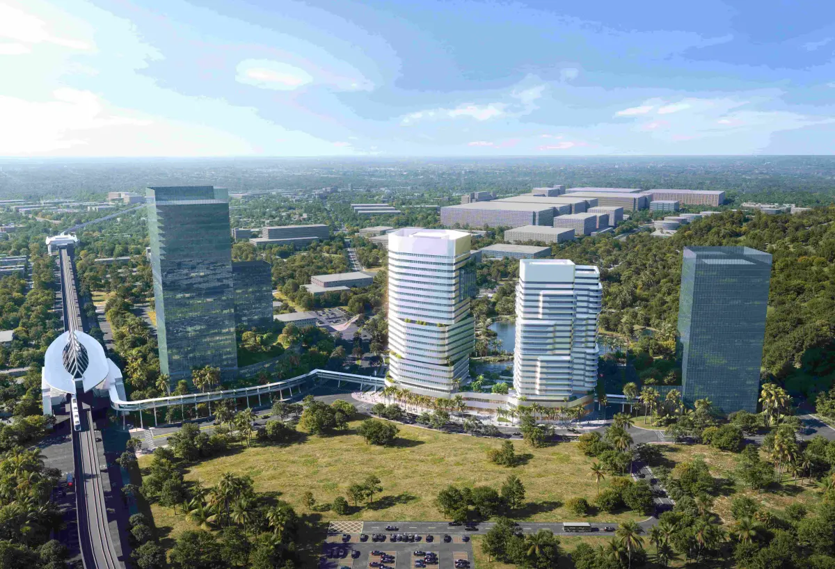 ▲高雄捷運R17世運站周邊A5街廓進行招商說明會，副市長表示，該案基地距離台積電、世運站近，期盼能打造優質大眾運輸生活圈。（圖／捷運工程局提供）