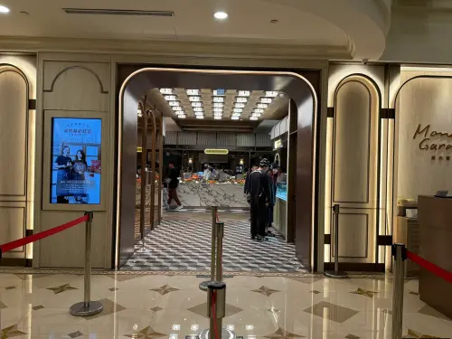 ▲煙波新竹湖濱館的吃到飽餐廳重新改裝，推出全新Buffet品牌「莫內饗宴」。（圖／記者葉盛耀攝）