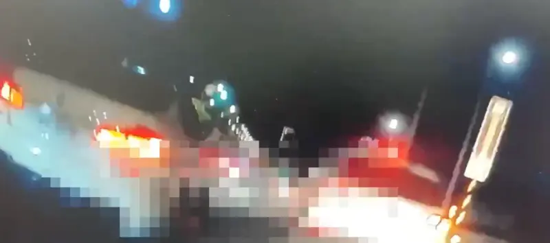 快訊／台南市區驚傳槍響！通緝犯拒檢開車狂逃　警開槍射輪胎制止