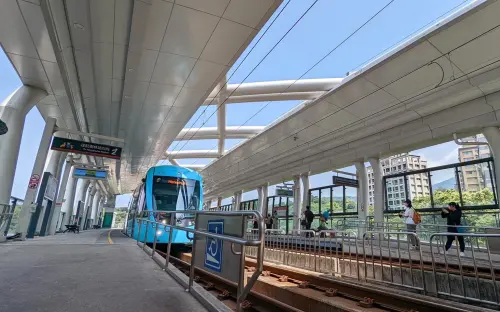 ▲新北捷運局「最新路線」淡海輕軌二期路網先期標統包工程已發包，下半年開工，預計能縮短約1年的捷運施工時間。（圖／新北捷運公司提供）