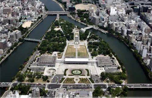 ▲今年為二戰結束80週年，廣島和平紀念公園參訪別具意義。（圖／city.hiroshima.jp）