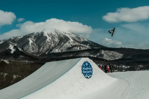 ▲仙台磐梯山溫泉飯店滑雪場地形多樣，滿足不同程度滑雪需求