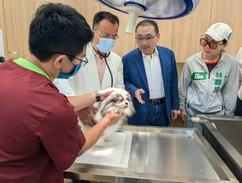 ▲新北市長侯友宜表示，動物之家的收容環境更是動物保護及福利的根本