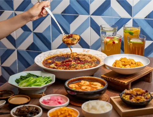 ▲酸菜魚市場競爭白熱化，溜溜酸菜魚富民旗艦店2.0升級版，增加20餘道菜色。（圖／漢來美食提供）