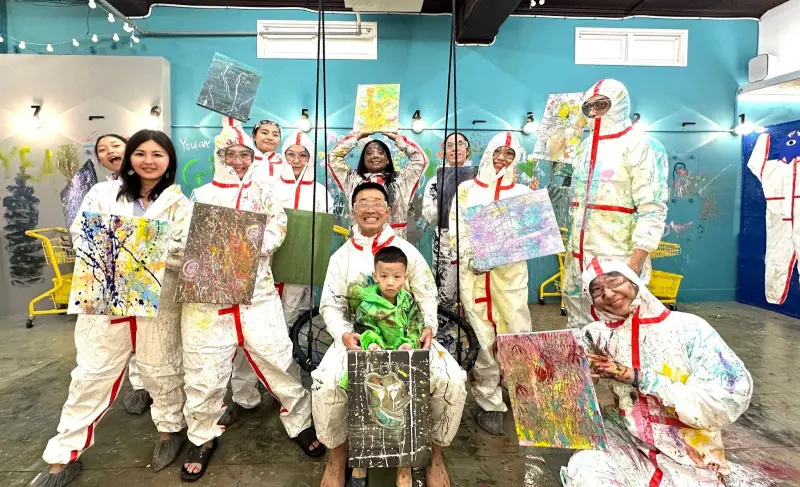 ▲畫的室的長期目標是讓每個人都能在創作中看見自己的獨特，並從多元體驗中不斷探索生活的更多可能性。（圖／畫的室提供）