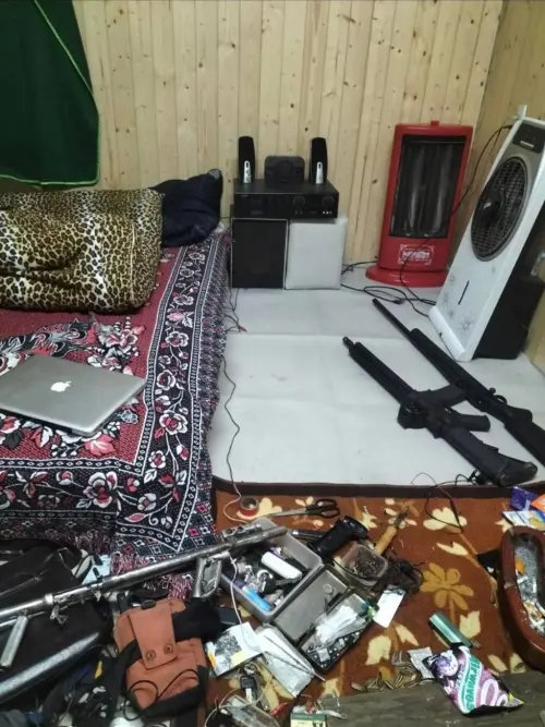 ▲新竹縣動保協會黃副理事長指出，台中日前查獲的販賣狗肉集團，大多都在中南部山區違法獵捕動物。（圖／台中市議員江和樹提供）