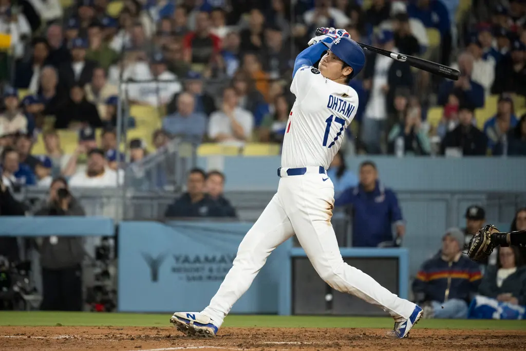 ▲洛杉磯道奇、紐約洋基與德州遊騎兵三隊同天火力大爆發，各自豪取15分大勝對手！三隊不僅得分相同，還都以至少12分差贏球，追平大聯盟自1900年以來的單日次高紀錄。（圖／美聯社／達志影像）