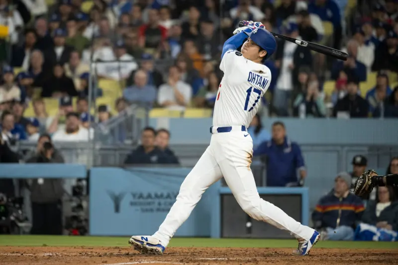 ▲洛杉磯道奇、紐約洋基與德州遊騎兵三隊同天火力大爆發，各自豪取15分大勝對手！三隊不僅得分相同，還都以至少12分差贏球，追平大聯盟自1900年以來的單日次高紀錄。（圖／美聯社／達志影像）