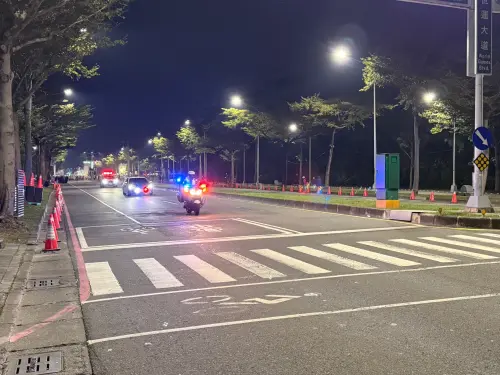 ▲這次半馬活動交通大隊動員將派遣前導警車，全程掌握跑者領先群即時動態資訊。（圖／高市交通大隊提供）