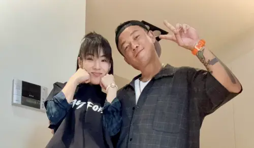 ▲阿Ben（右）遭Makiyo點名曾交往過楊丞琳，而如今早已和女星徐小可（左）結婚的阿Ben也發聲回應。（圖／白吉勝&徐小可 Love 白宮這一家 Pai’s Family 臉書）