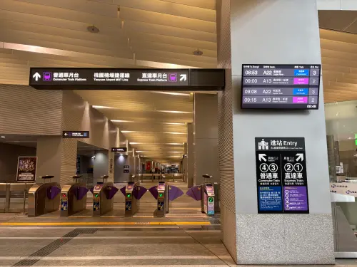 ▲機捷,桃園捷運,機場捷運,閘門（圖／記者徐銘穗攝）