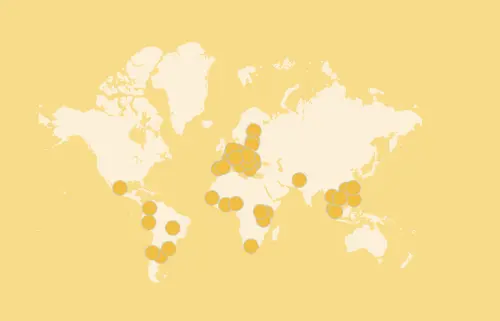 ▲Google勞動節塗鴉會同時出現在歐洲、美洲、亞洲等不同國家，一同歡慶勞動節。（圖／翻攝官網）
