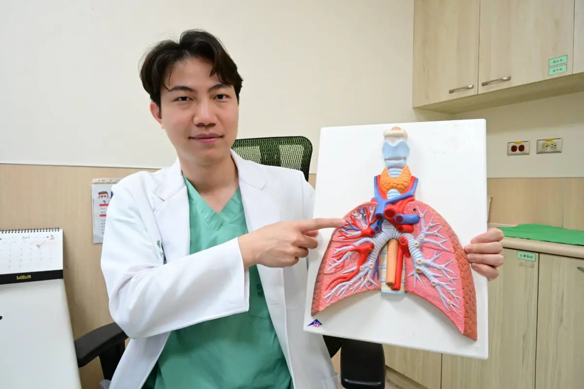 ▲醫師提醒菸癮重的民眾可安排肺癌篩檢，才能提早發現提早治療(圖／醫院提供2025.5.3)