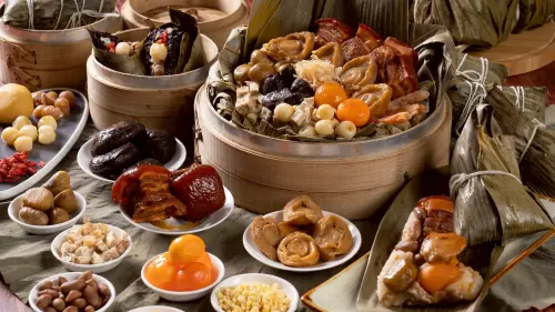 ▲義大皇家酒店「情深義粽禮盒」共有3種款式可以做選擇。（圖／義大皇家酒店提供）