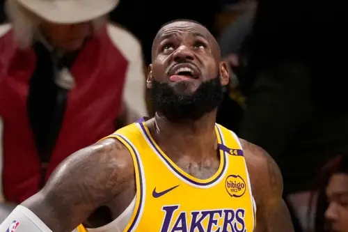 ▲NBA季後賽首輪，洛杉磯湖人在主場以96：103不敵灰狼，系列賽總比分1：4遭淘汰。（圖／美聯社／達志影像）