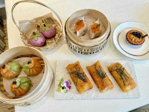 ▲國人喜愛的造型港點又有新選擇。（圖／記者蕭涵云攝）