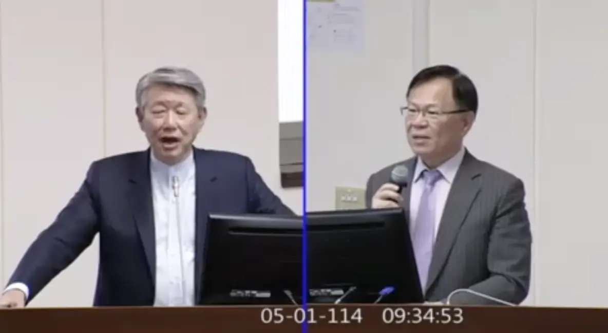 ▲經濟部長郭智輝撂話「5月漲電價我下台」，立委張啟楷打臉郭智輝藏話術。（圖／翻攝自國會直播頻道）