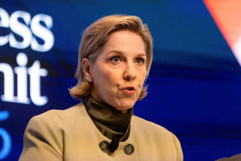 ▲特斯拉董事長羅賓·丹霍姆(Robyn Denholm)。(圖/達志影像/路透社)