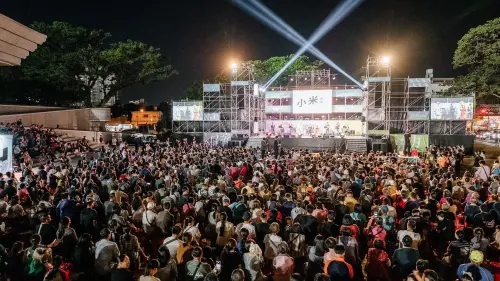 屏安勞力以「屏安勞力」為主題,向各行各業工作者致敬,現場吸引3,000名民眾齊聚欣賞 ▲屏安勞力以「屏安勞力」為主題,向各行各業工作者致敬,現場吸引3,000名民眾齊聚欣賞。(圖/屏東縣府提供)