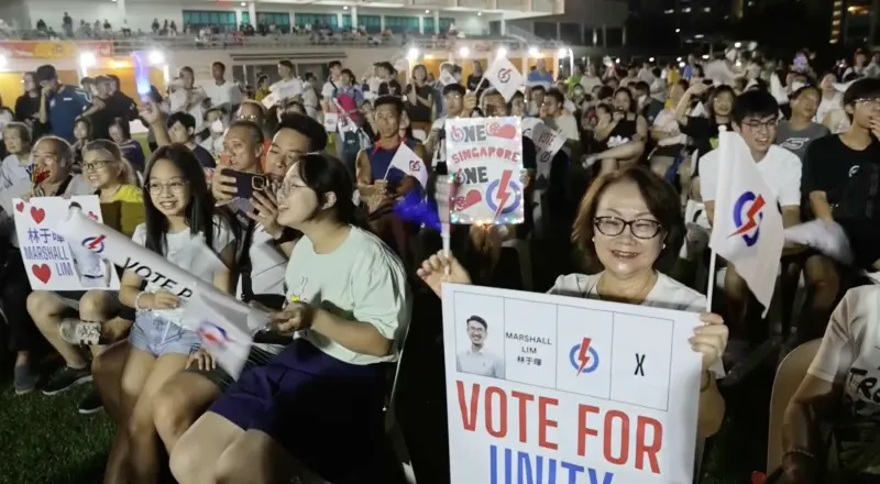 ▲新加坡大選投票將於3日進行。（圖／翻攝自影片）