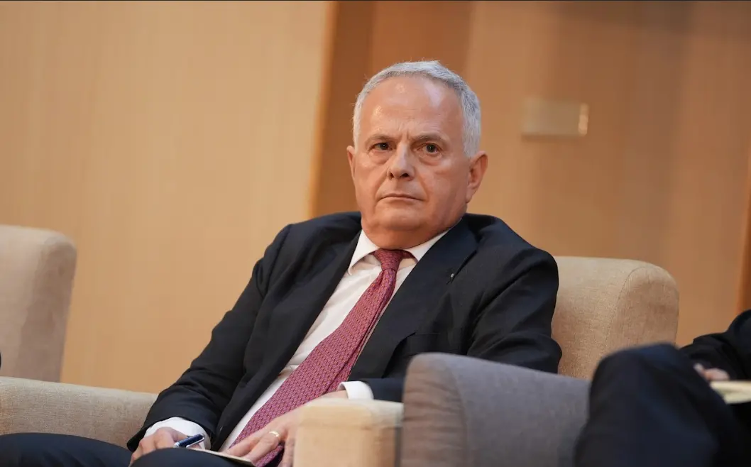 ▲Kenneth R. Weinstein建議台灣應更大膽地提出判策略，並呼籲總統賴清德與人民對話，台灣要維持強大，持續為各種事務驕傲，並且維持民主、科技強權，這些都必須與北京離得更遠（圖／記者王郁勳攝）