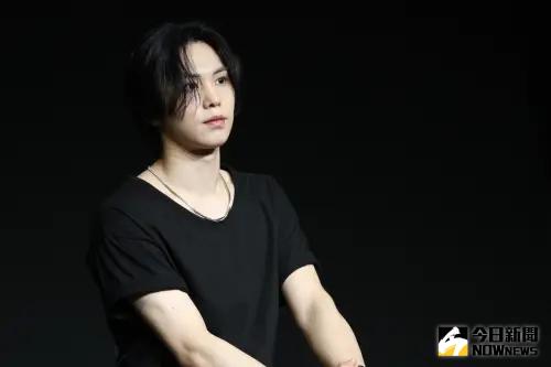 ▲ASTRO前成員ROCKY台北記者會。(圖/記者李政龍攝) ▲ASTRO前成員ROCKY台北記者會。(圖/記者李政龍攝)