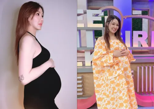 劉雨柔懷孕。(圖/劉雨柔IG) ▲距離生產也不到幾個月,劉雨柔表示自己既期待又有點不捨,因為已經習慣帶著寶寶到處走。(圖/劉雨柔IG)