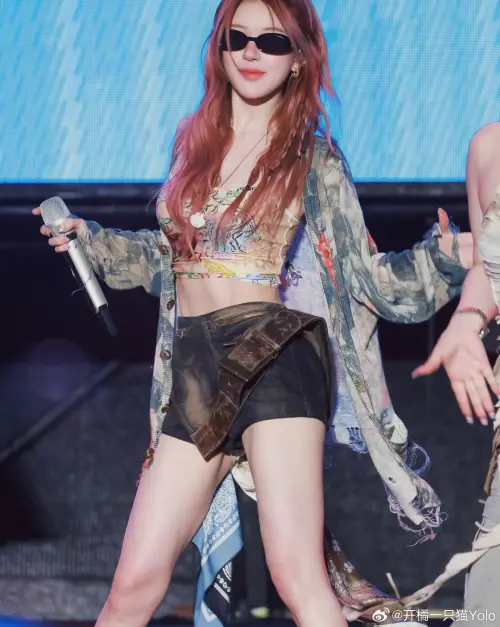 ▲趙露思昨晚演出全程僅有7分鐘。（圖／微博）