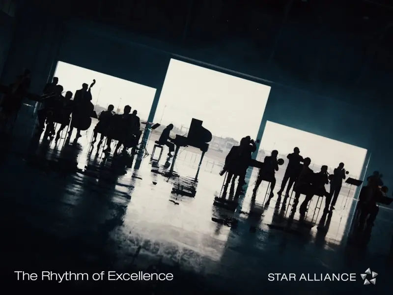 ▲星空聯盟(Star Alliance)，推出了全新品牌宣傳活動「卓越節奏」(Rhythm of Excellence)，展現25家成員航空公司之間齊心協力的合作默契。（圖／長榮航空提供）
